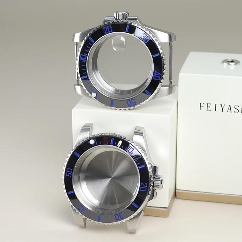 40 mm luxusné pánske hodinky Sapphire Crystal Glass pre Seiko NH34 NH35 NH36 NH38 MIYOTA 8215 ETA 2824 MOHE 28,5 mm