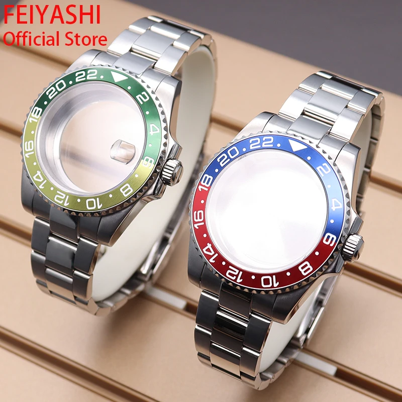 40 mm puzdro Pánske hodinky hodinky hodinky pre časti seiko NH34 NH35 NH36 MIYOTA 8215 ETA 2824 Pohyb 28,5 mm Dial MOD vodotesný