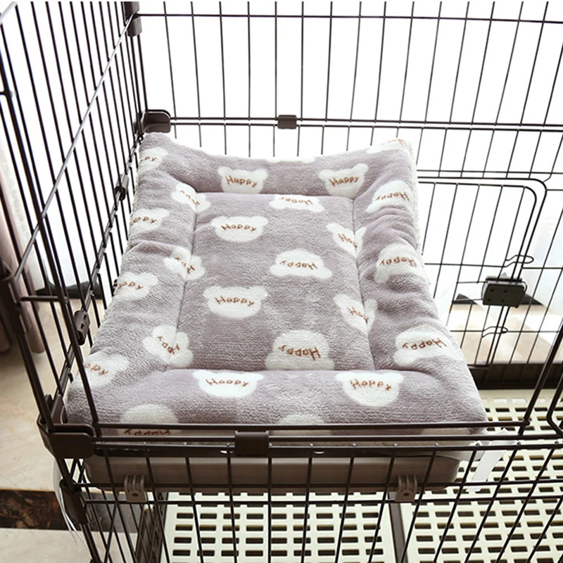 40 x 60 cm mačička klietka Mat Rat Zhustená nadýchaná mäkká teplá podložka Štyri rohy s lanovým umývateľným spánkom matiek Pets Pets Sofa vankúš na pohovku