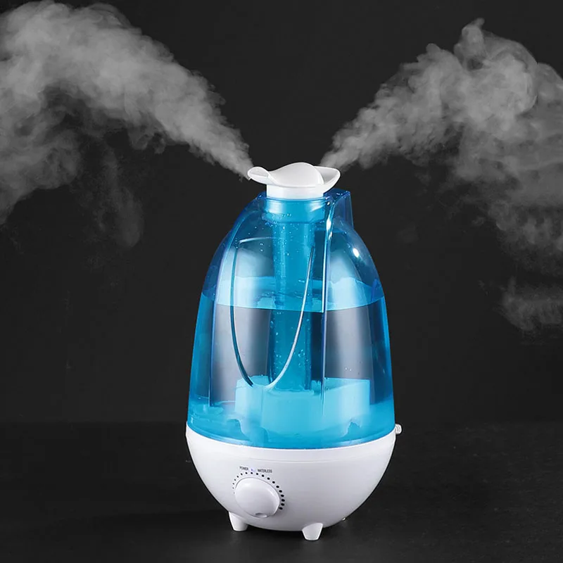 4000 ml domáceho vzduchového zvlhčovača duálne dýzy 110V-220V éterický olej aromaterapie difúzor pre výrobcu detskej hmly v spálni