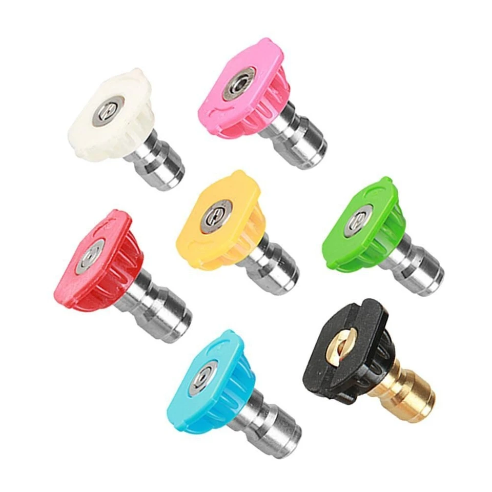 4000 psi tlakovej podložky Spray Tips Tips 7 Farba Tip s konektorom 1/4''Quick