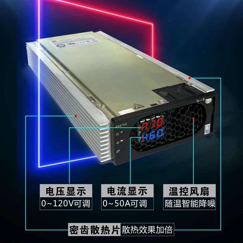 4000W nastaviteľná nabíjačka 50-102V 45A 60V -93V 50A lítiová nabíjačka 12V 50A 24V 36V 30A 48V 60V 72V 54,6 V 50A 25A 40A 20A