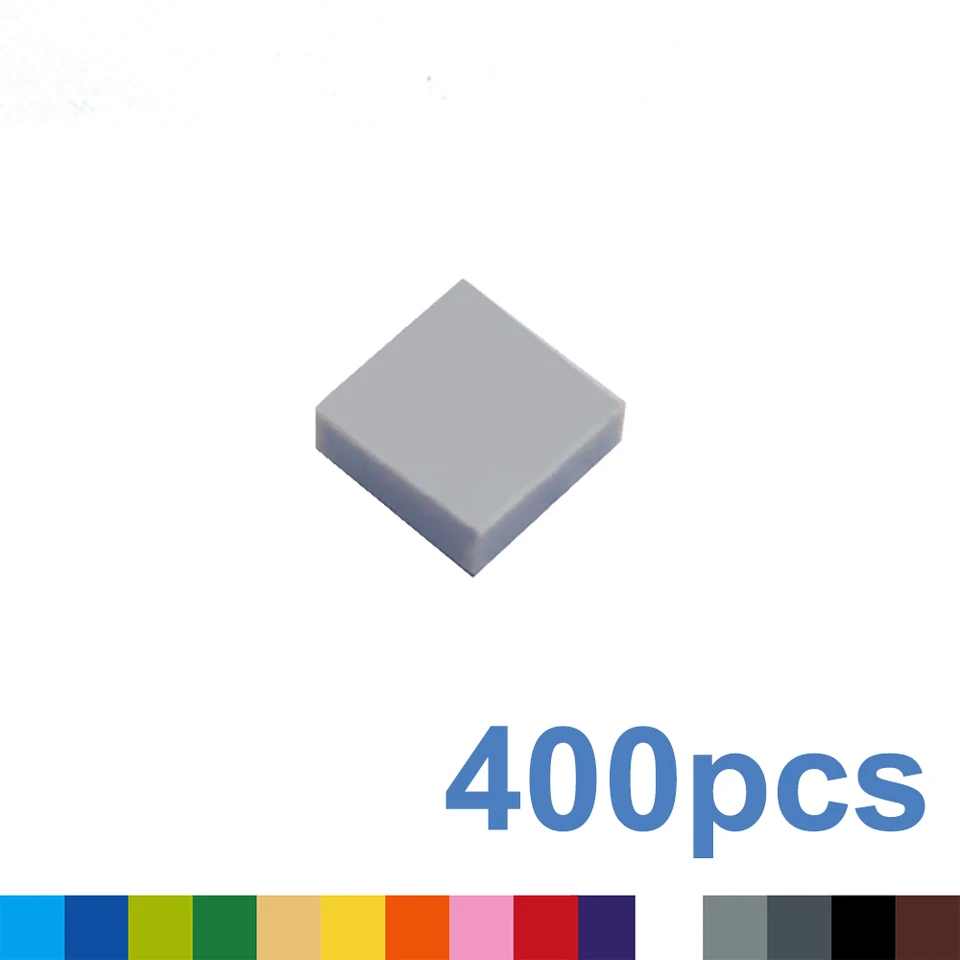 400ks DIY stavebné bloky figúrky tehly Smooth 1x1 24Color Educational Creative Hračky pre deti kompatibilné s 3070
