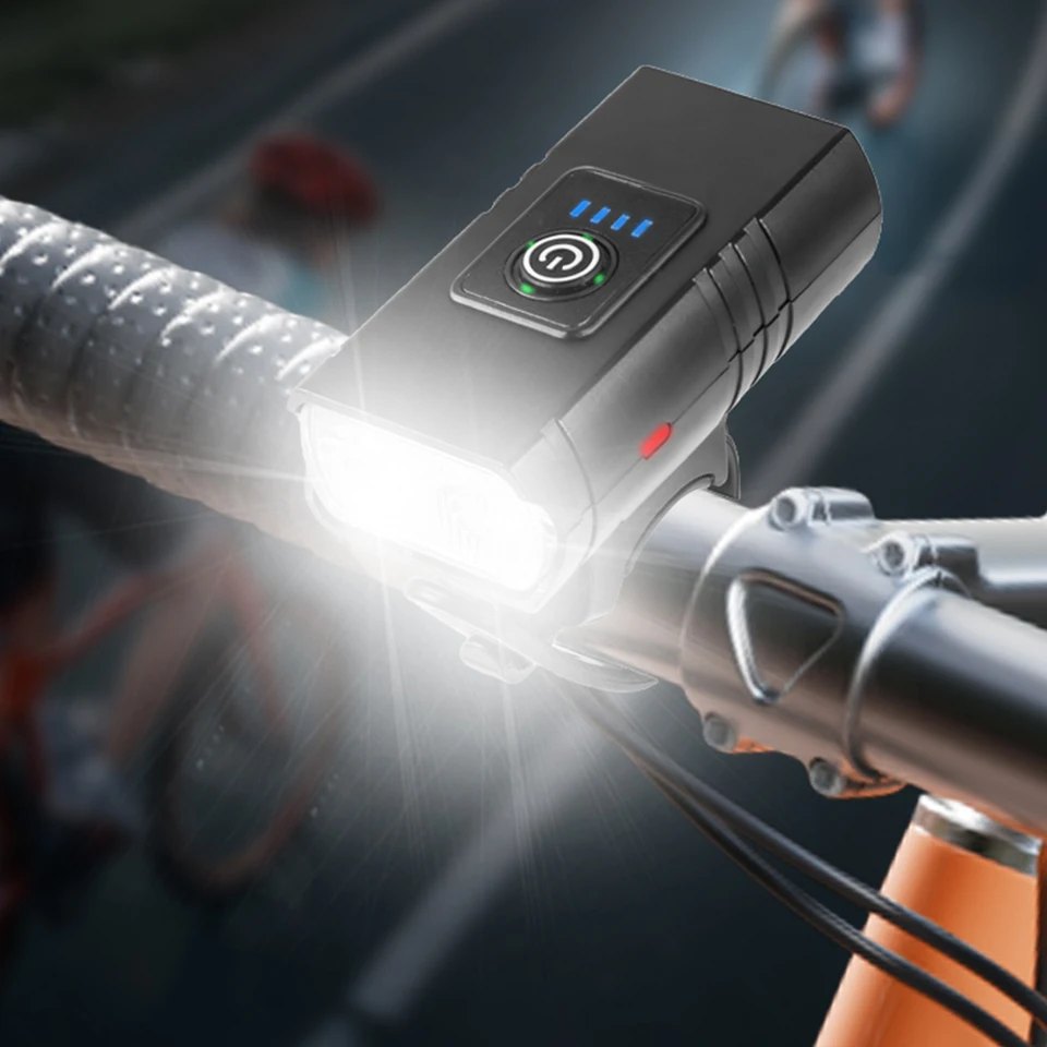 400LUMEN LED LED predné bicykle LIGHT USB Nabíjateľné na bicykli svetlomety bicyklov bicykel pre nočné jazdné bicykle doplnky
