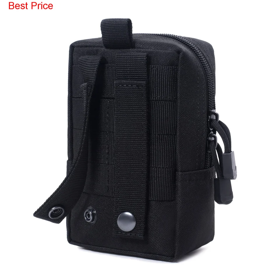 40ks outdoor taktické kamufláž EDC CONTUTER BODYPACK. Molle M'ilitalitar Ventilátor Pohodlné príslušenstvo zipsový vrecko
