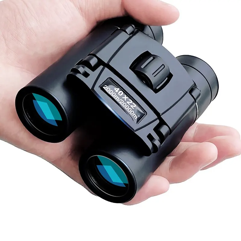 40x22 HD Výkonné ďalekohľady 2000 m s dlhým dosahom Skladacie mini ďalekohľad BAK4 FMC Optika pre poľovníctvo v športe outdoor Camping Travel