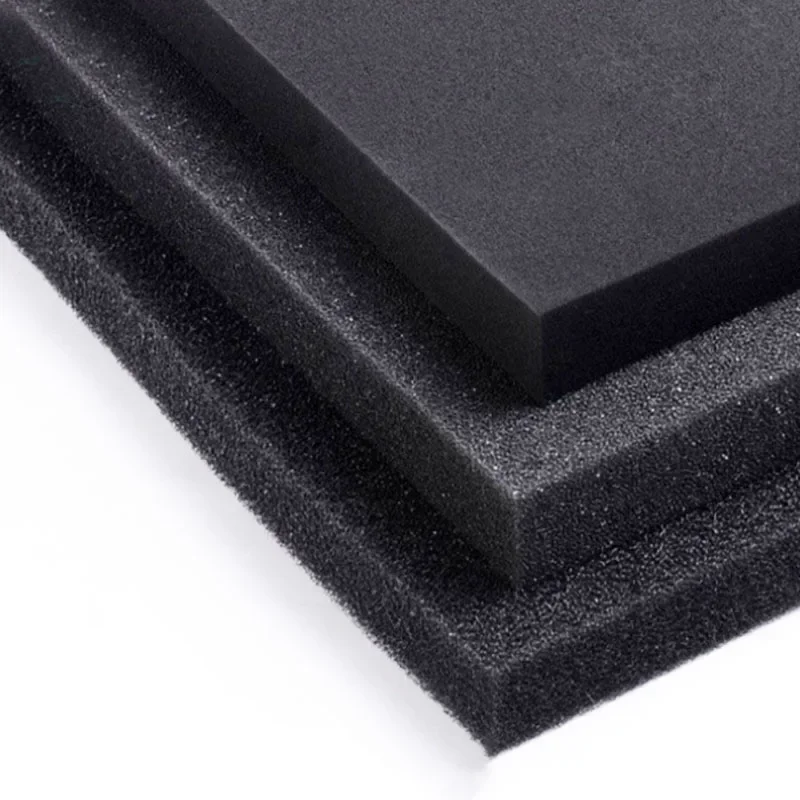 40x30x4cm Čierna filtračná penová pena akvárium rybie nádrž na biochemické filtra huby podložka skimmer dlhé použitie času na špongiu