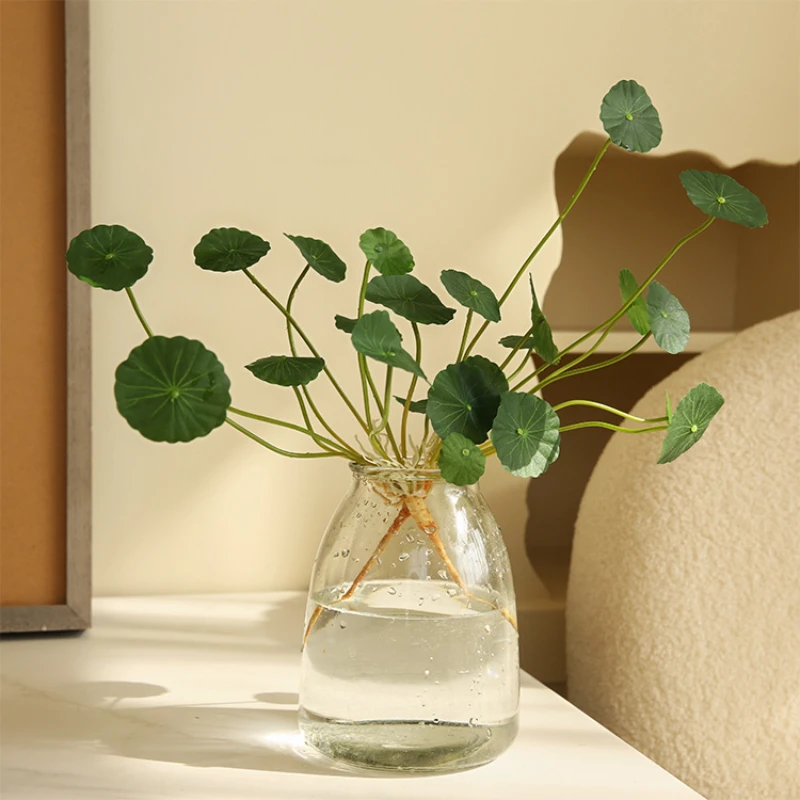 41 cm Small Lotus Leaf Artificial Flower Money Leaf Domov Zariadenie Hotel obývacia izba Spál