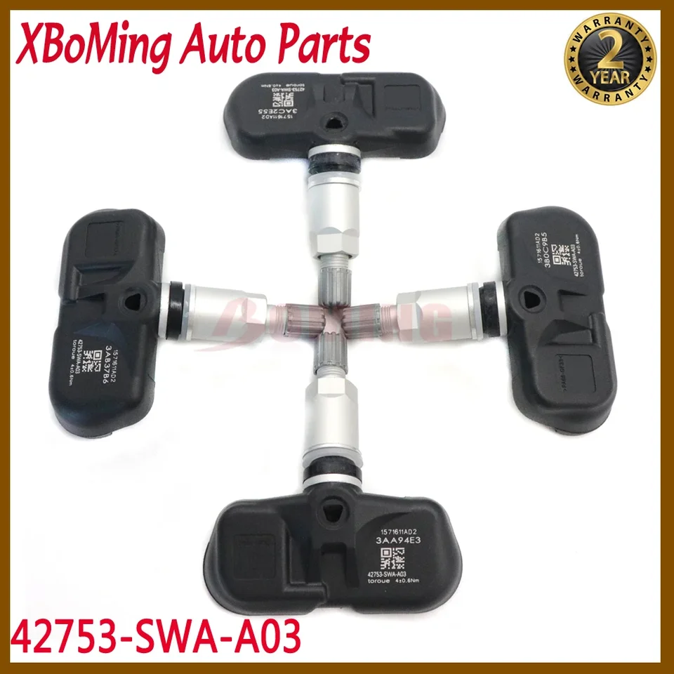 42753-SWA-A03 CAR TPMS SYSTÉMY TRAKOVÝCH SENZOROV SYSTÉMY PRE HONDA CR-V AKCALION 2007-2012 PMV-108M 42753-SWA-305 42753-SWA-315