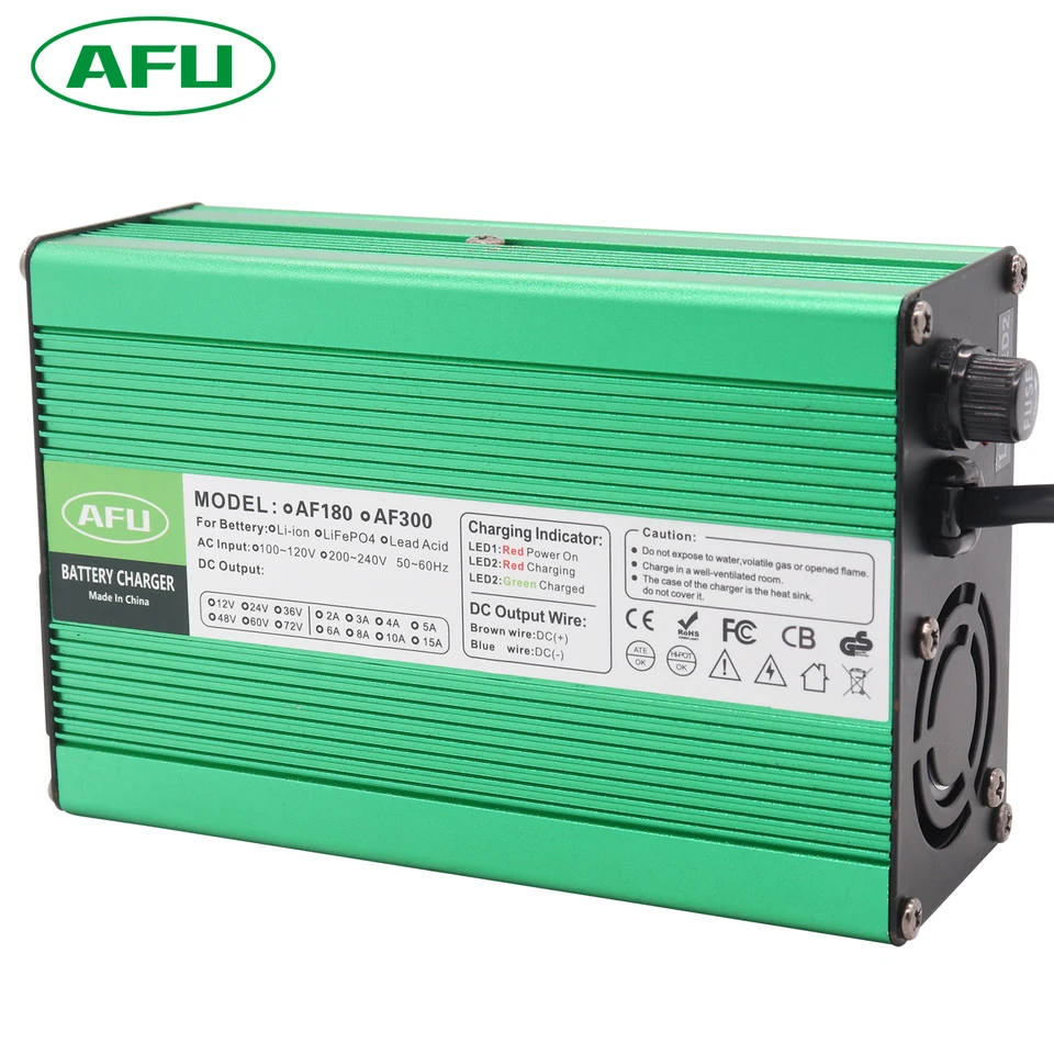 42V 5A lítiová nabíjačka USD USD pre 36 V 37V 10S Li-Ion Battery Battery nabíjačka