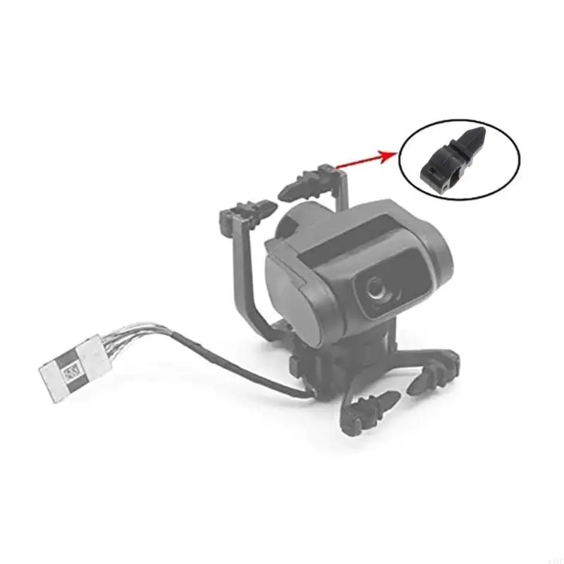 448f Gimbal Camera Gumovu tlmičko absorbujúcu nárazy guľôčkového nárazu Absorber Aircraft Opravy dielov pre Mavic Mini/Mini 2