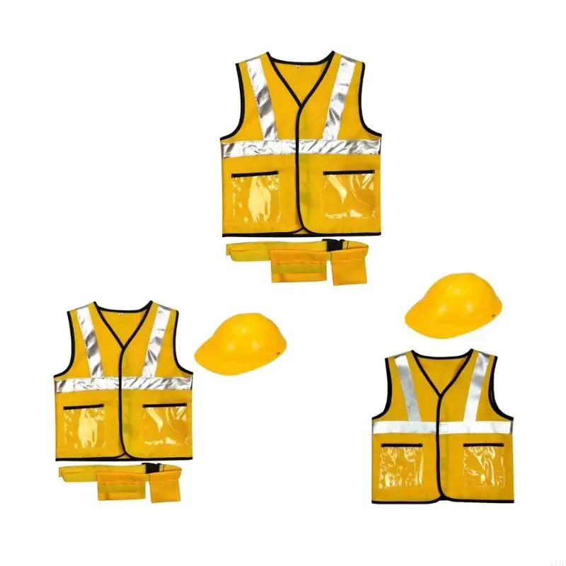 449F Construct Worker Costumes oblečené oblečenie na darček k narodeninám Halloween