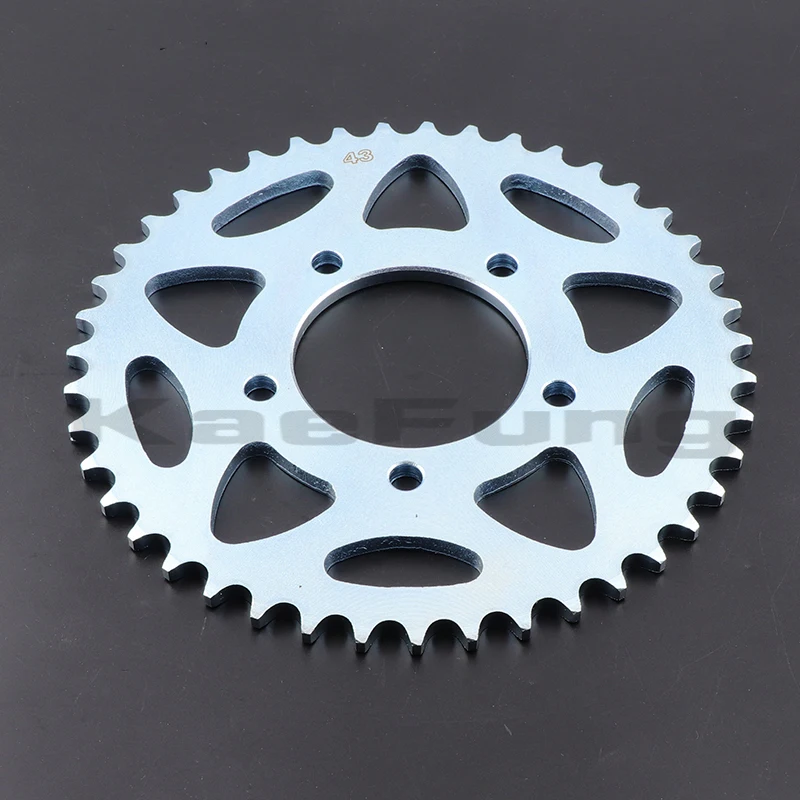 44T 45T 46T Motocykel Zadné ozubené koleso pre Benelli BJ600 BJ600GS-A BN600 TNT600 TRK502 TRK502C BG300 BN302 TNT300 BJ250 BJ 600
