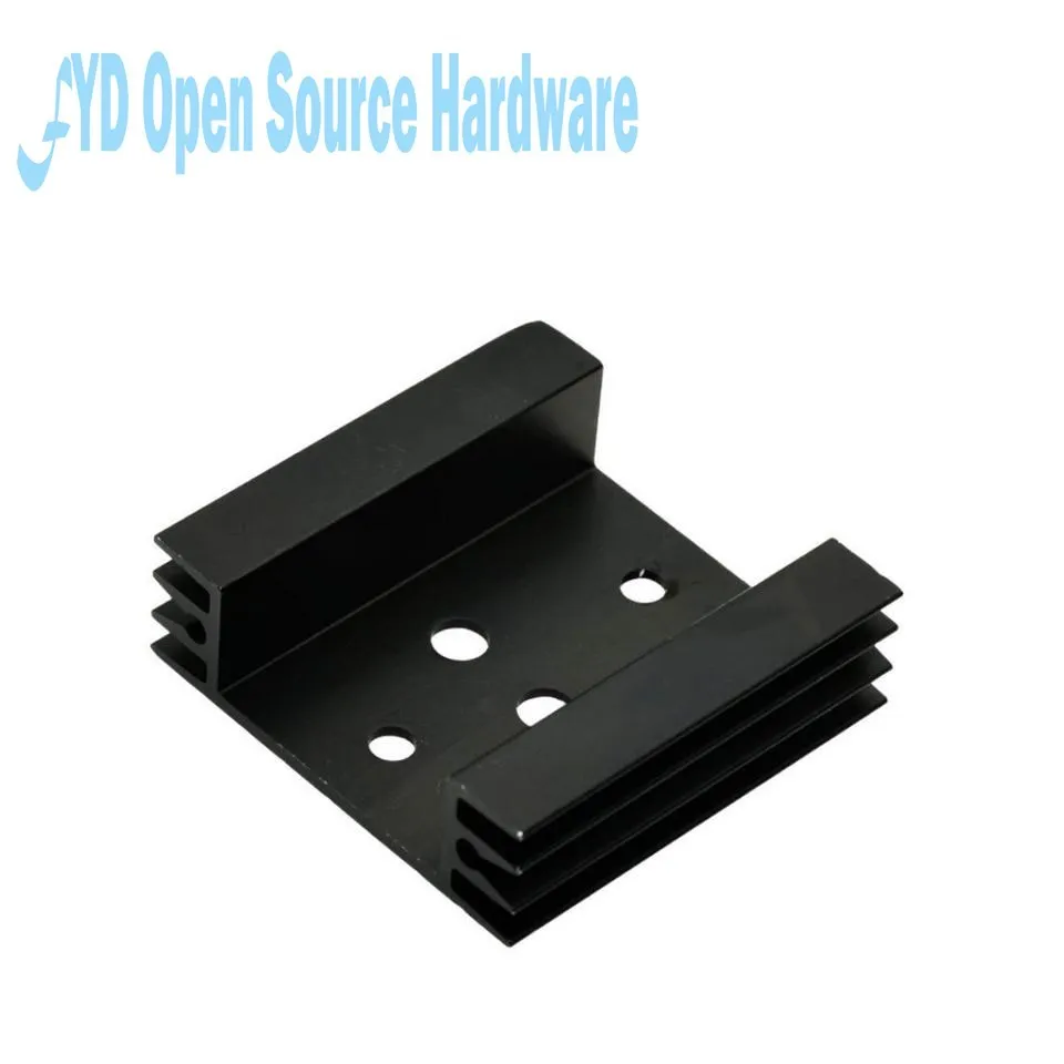 45*45*14 mm chladiaci chladič chladiča chladiča chladiča Hliníkový chladič pre Transistor chladiace príslušenstvo TO3 45x45x14 mm