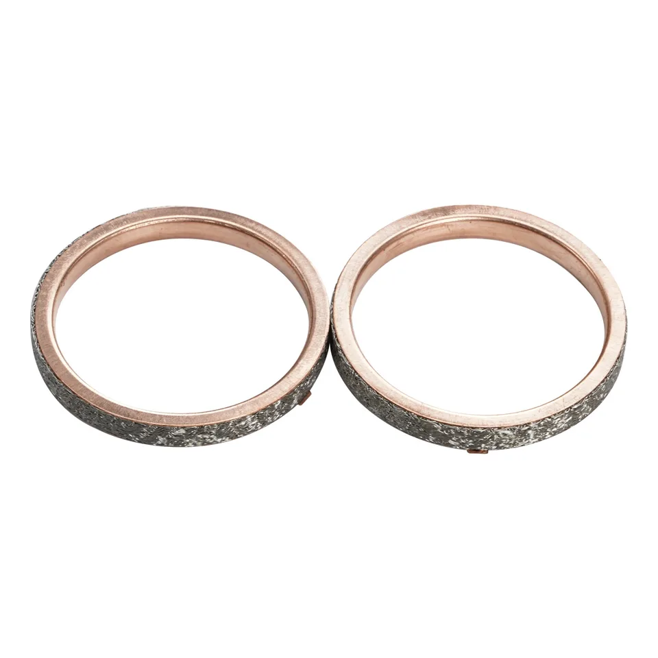 45,5 × 38,5 × 5,5 mm motocyklové výfukové potrubie pre tesnenie Yamaha XVS650 97-18 XVS400 Dragstar 400 96-17 YP400 05-15 XVS1100 99-09