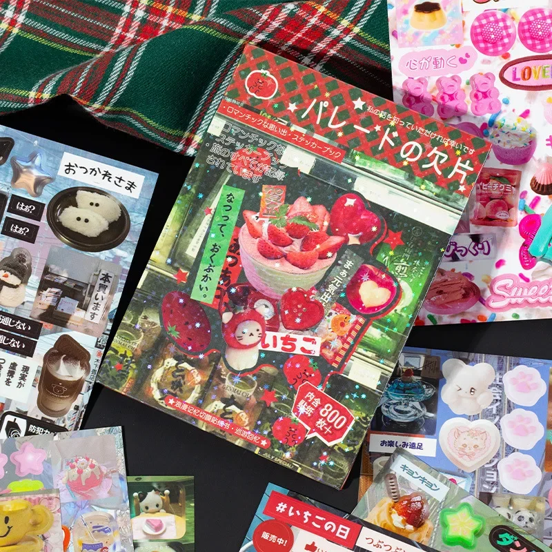 45 listov retro dekoratívne nálepky prenosný počítač KPOP Toplader Photocard Sticker Detská škola School kancelárske potreby KPOP pre telefóny