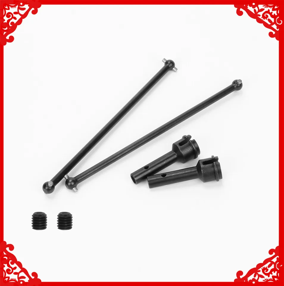 #45 Oceľová CVD nápravy 8x44,5 mm a dogbone 139,5 mm pre Arrma 1-8 6S BLX Kraton Notoricky vyvrhnuté vyvrhnuté RTR a EXB Hopups Epgrads Parts