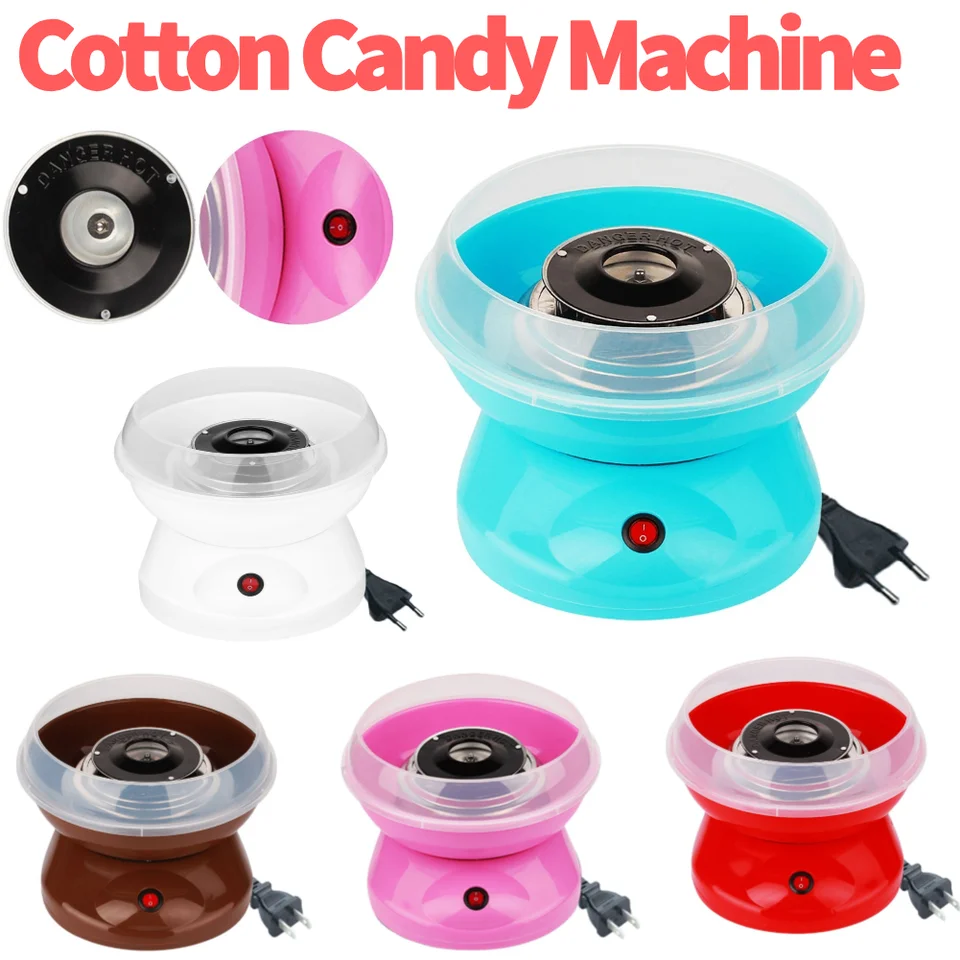 450 W cukrovinky z bavlny s 10 marshmallow tyčinká cukrovarov cukor DIY Catty Candy Maker Candy Stroj na vianočný darček