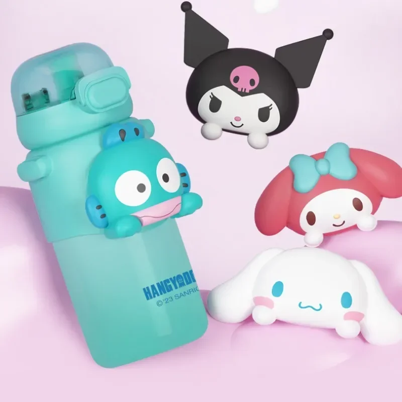 460 ml Kawaii Sanrio Kuromi Hello Kitty Hangyodon Thermos Cup z nehrdzavejúcej ocele Sippy Cup High Capacity Anime Figed Festival darček