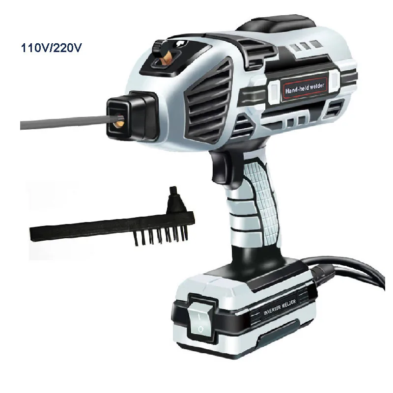 4600W 110/220V Prenosný ručný oblúk zváracie zariadenie Oblúk zváračský nástroj Dvojité napätie zvárač s pracovnou svorkou