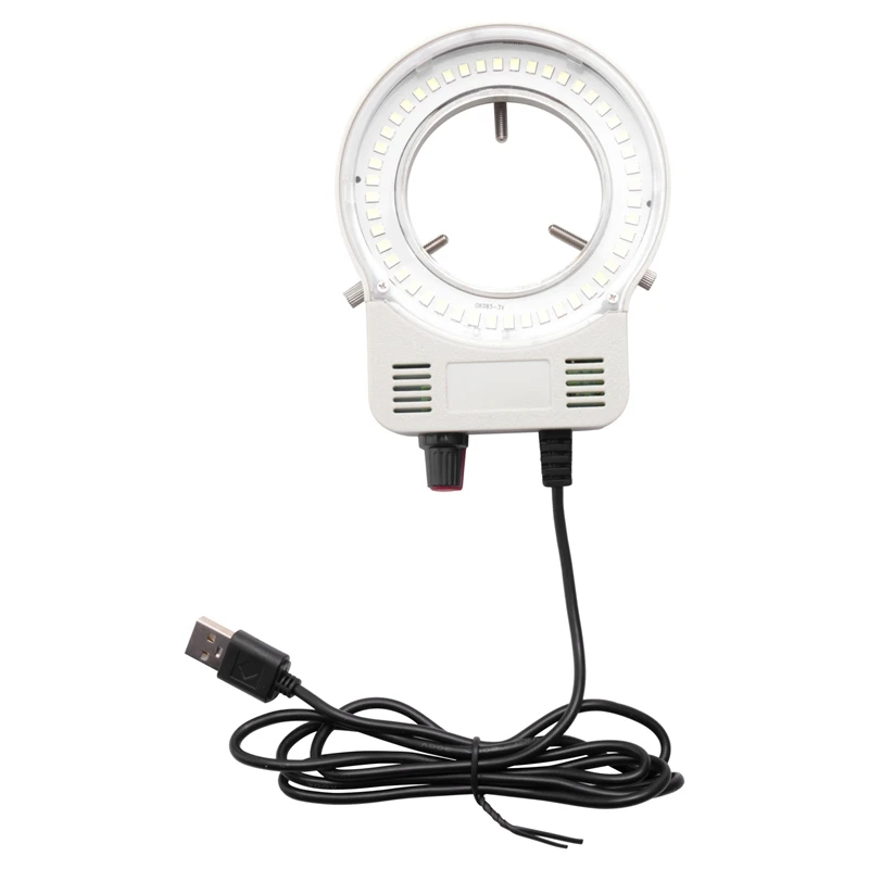 48 LED priemyselný mikroskop Camera Camera Light Source Ring Light Light Light Light Nastaviteľný jas USB rozhrania USB