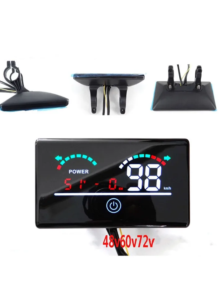 48 V EBike Display 60V Displej pre elektrický bicykel E LED Displej s elektrickým bicyklom Elektrické bicykle