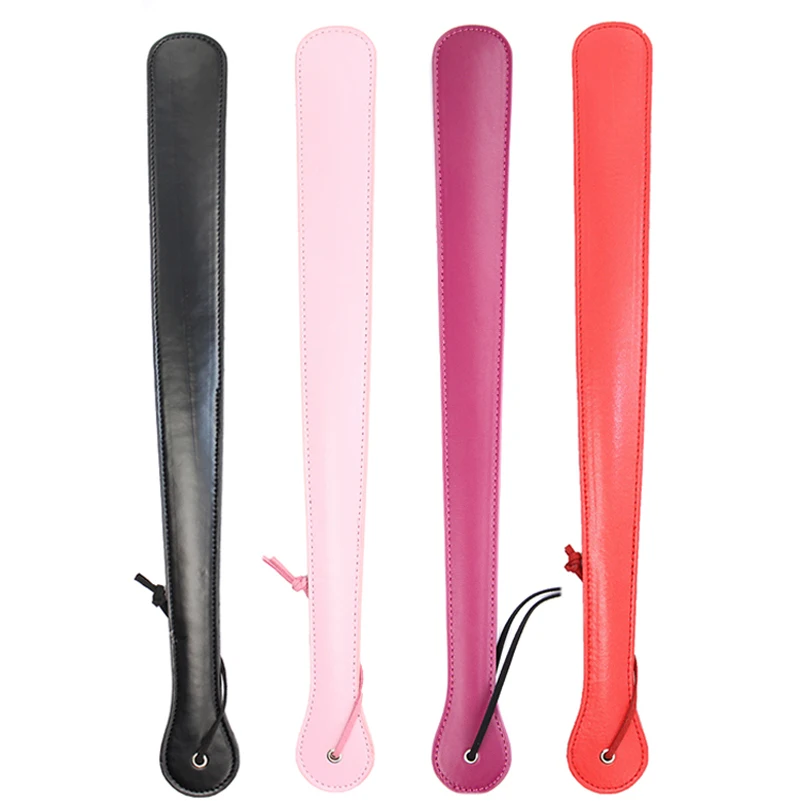 480 mm čierna/ružová/červená/ružová spanka SM Flog Paddle Paddle Beat Beat Submissive Slave Kinky Fetish BDSM Sexy Whip