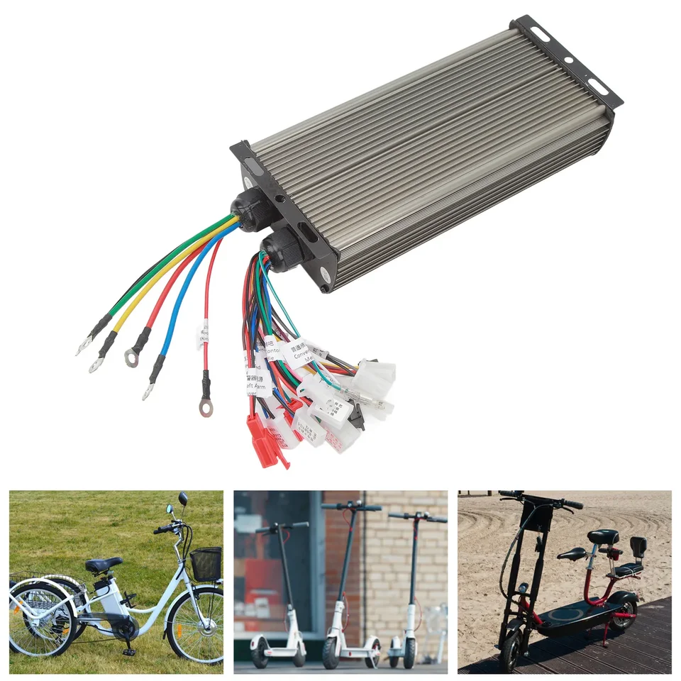 48V 60V 64V 72V 2000W 18 trubice hliníková zliatina Elektrický bicykel bez ovládača motora pre elektrický skúter na bicykli
