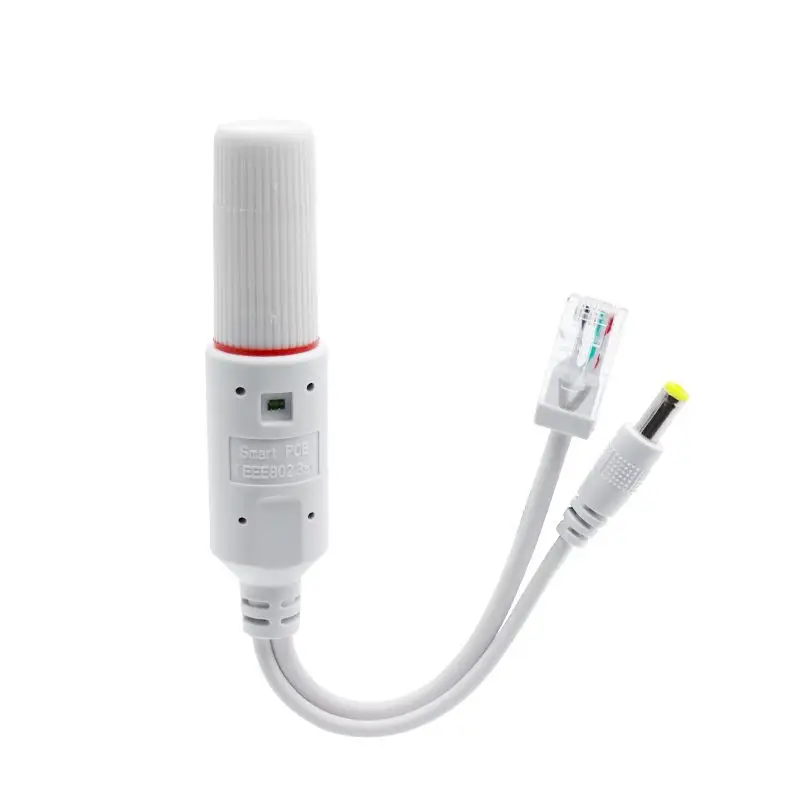 48V až 12V Poe Spiter Waterprrof s Video a napájacími adaptérovými dodávateľskými modulmi injektor pre predlžovanie kamery IP