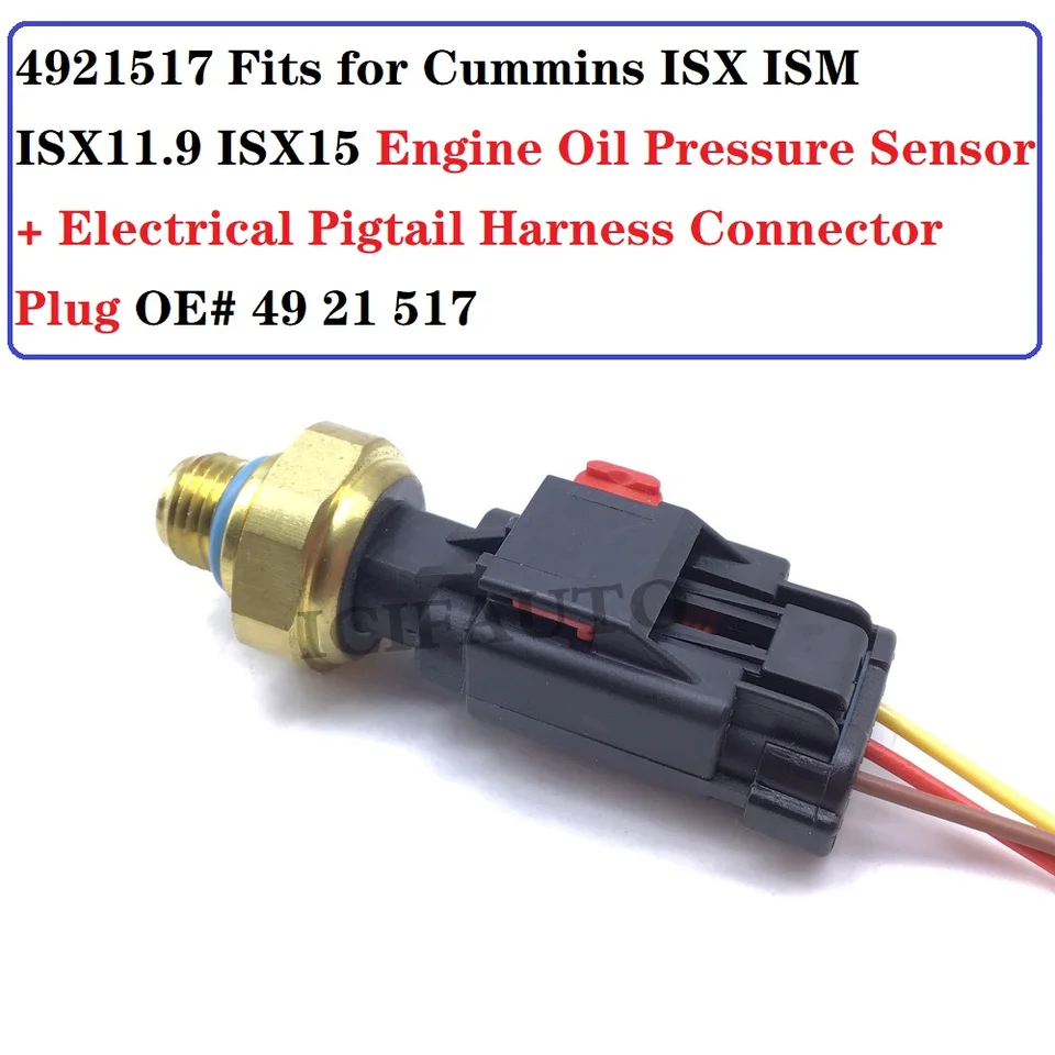 4921517 pre Cummins ISX ISM ISX11.9 ISX15 SNÚCIE TLAKU MOTOROVÉHO OLEJA + ELEKTRICKÝ PÍSKÝ PRIESTOR Prisp