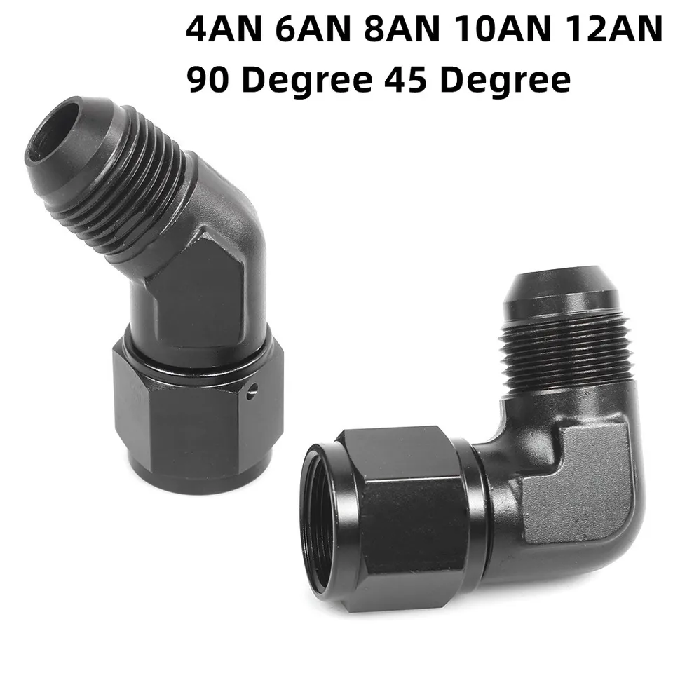 4An 6an 8an 10an 12an erwner 90 stupňov 45 stupňov fit s ženami/mužskou úniou čierna