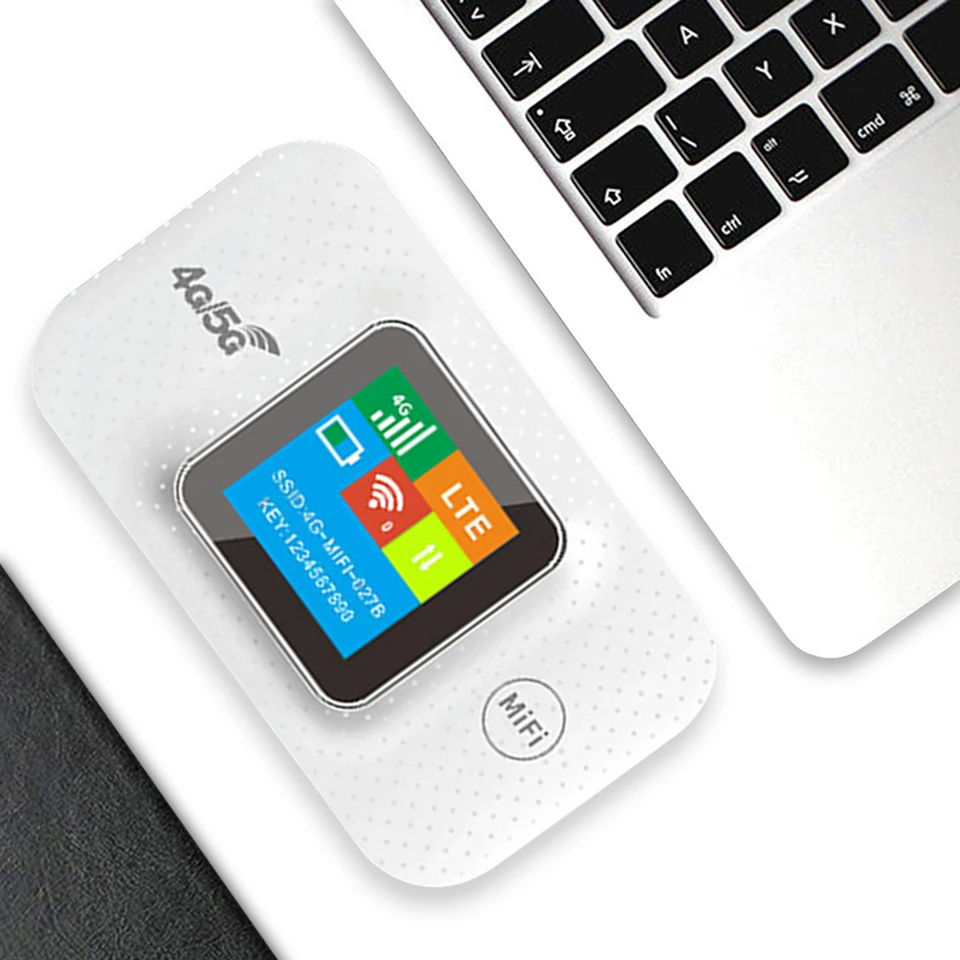 4G LTE Prenosný WiFi Hotspot 150 Mbps Wireless Internet Router s SIM Card Slot Mini outdoor Hotspot pre cestovanie automobilom pre domácu kanceláriu
