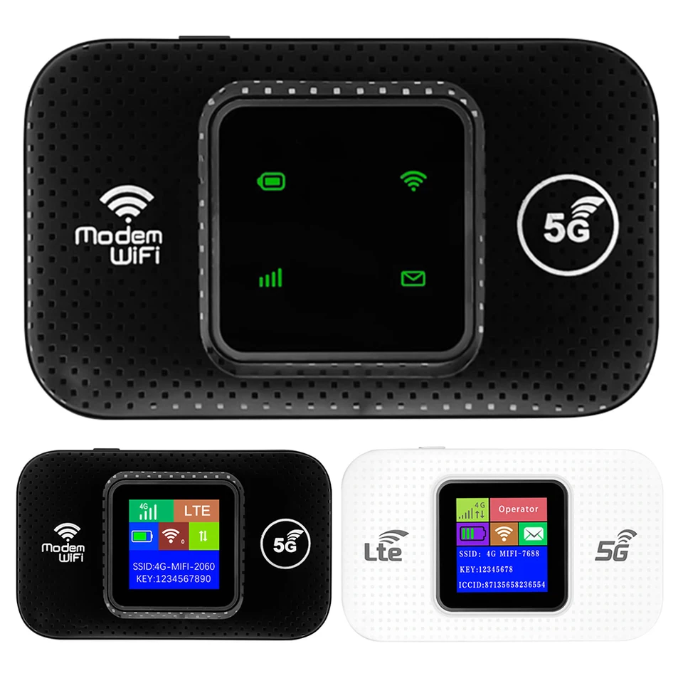 4G LTE Wireless WiFi Router Wireless Internet Router s SIM Card Slot Smart WiFi Router Plug Play Prenosný wifi mobilný hotspot