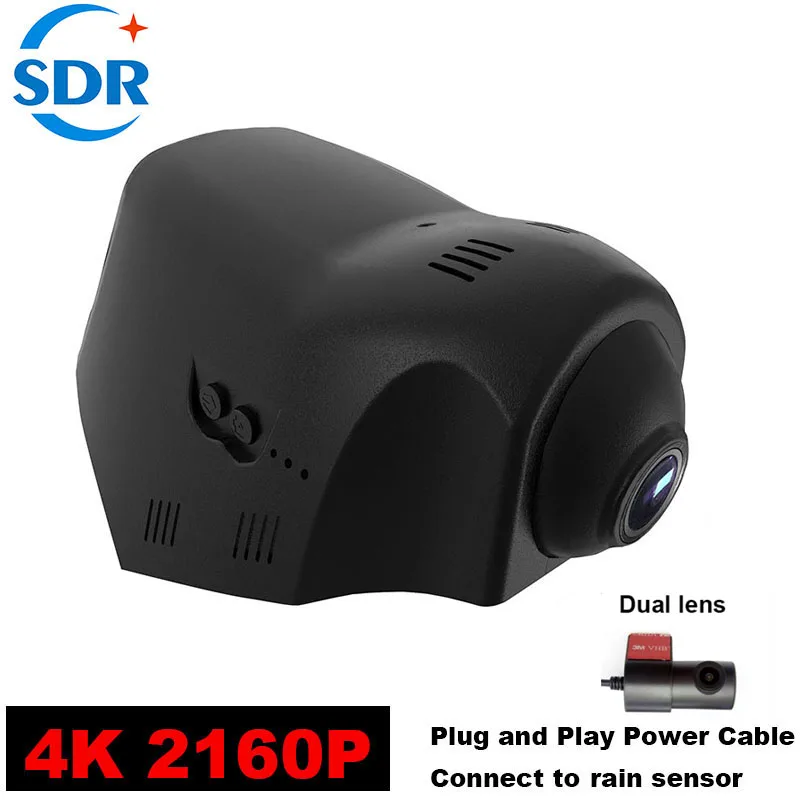 4K 2160p Plug and Play CAR DVR Video Recorder Dash Camera Camera pre Land Rover Rover Rover Velar/Jaguar XJ XJL/E-Pace 2018-2021