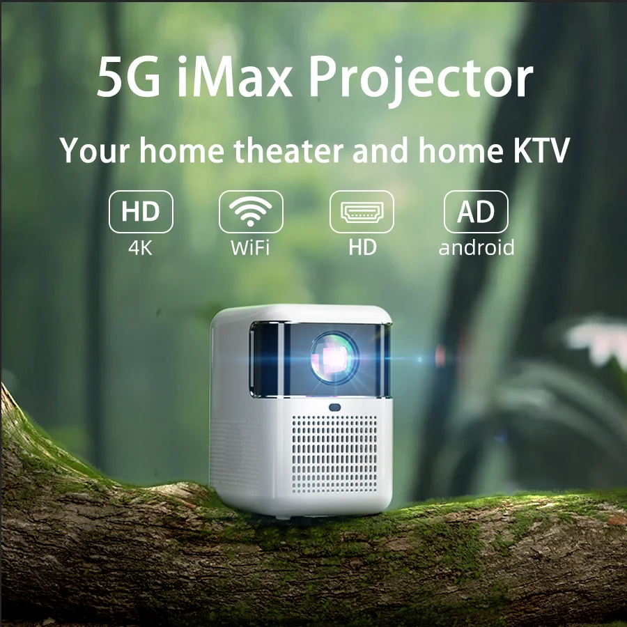 4K Android AI SMART Projector Dual Band WiFi Connection pre masívne zdroje na mobilných telefónoch prenosný projektor pre kiná pre kiná