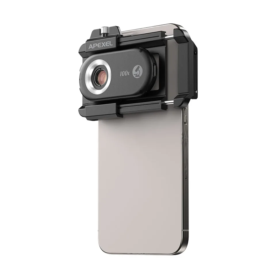 4K HD 100X Mobilné makro šošovky s univerzálnymi svorkami CPL Univerzálne šošovky pre iPhone Samsung a všetky smartfóny