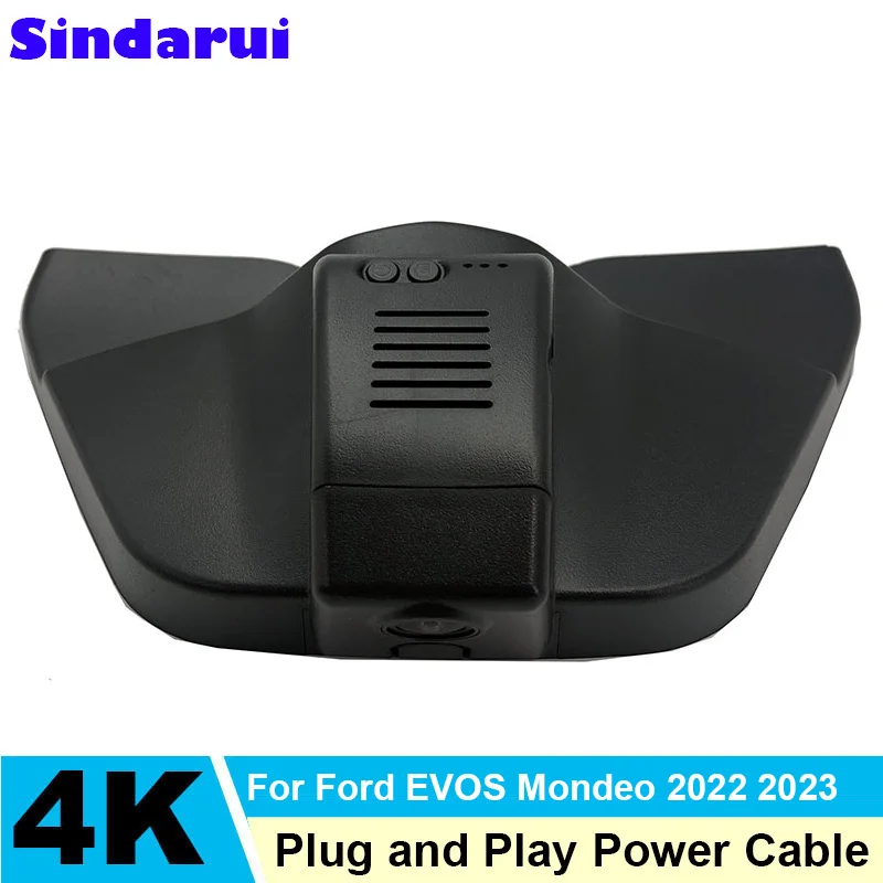 4K HD 2160p Plug and Play WiFi Car DVR Video Recorder Dual šošovky Dashcam pre Ford Evos /Mondeo 2022, pre Lincoln Z Series 2022