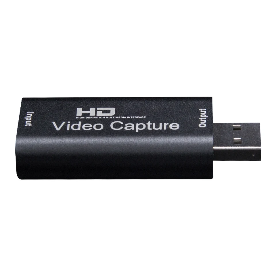 4K HDMI-kompatibilný pre USB 2.0 Video Capture Card 1080p CAM Link Card Card Scarter Record Capture Zariadenie pre PS4 Game DVD HD Camera