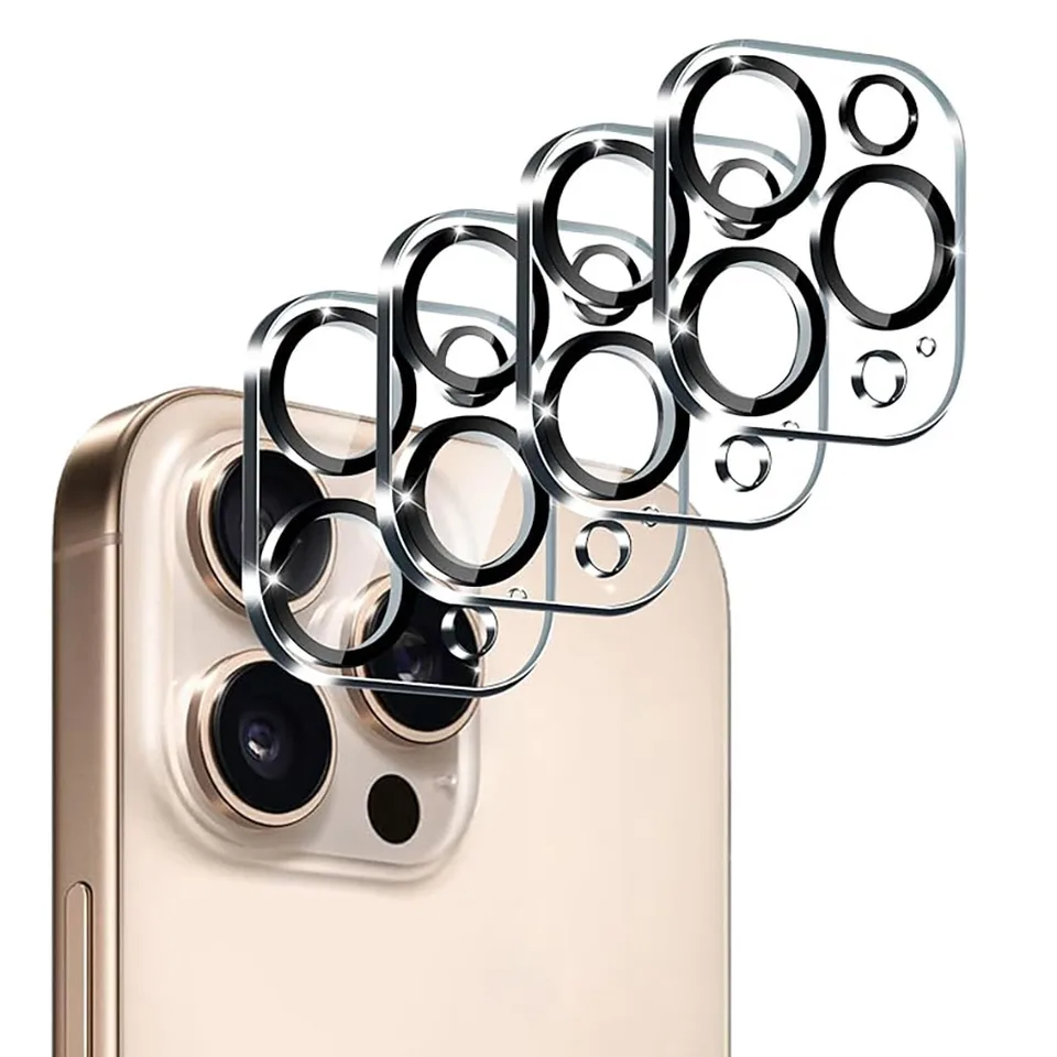 4ks plne kryté chránič fotoaparátu pre iPhone 16 13 14 15 Pro Max Plus Glass Glass pre iPhone 16 Pro Max