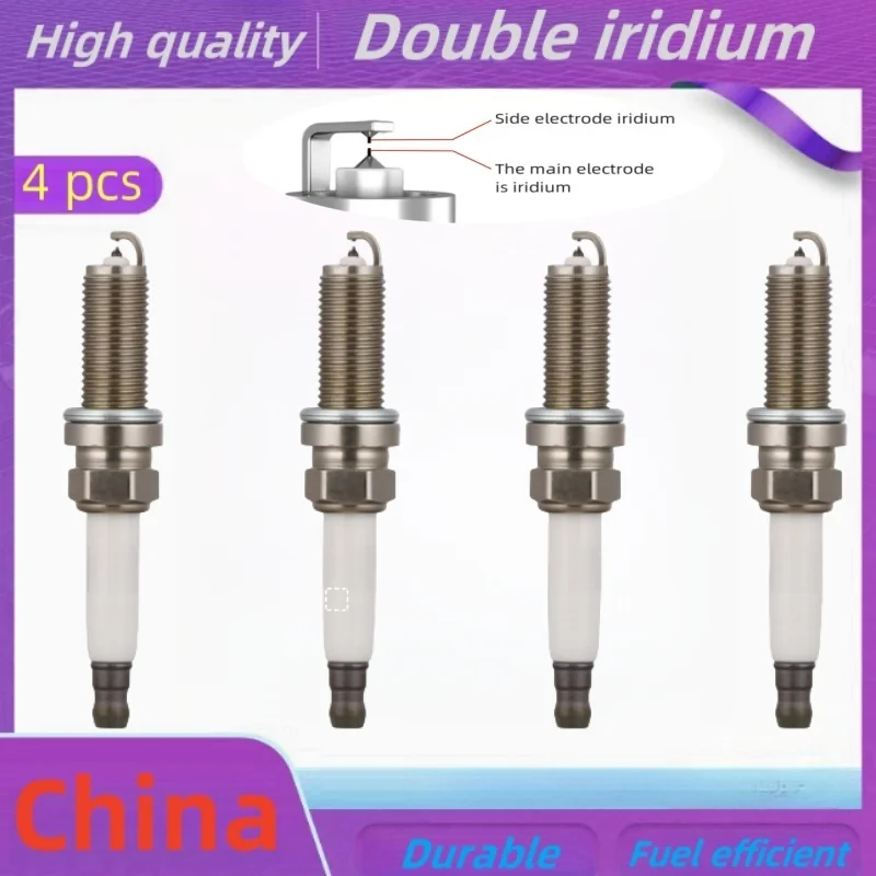 4ks/ pre Hongqi HS5 H5 Dvojité sviečky Iridium/ automatické diely