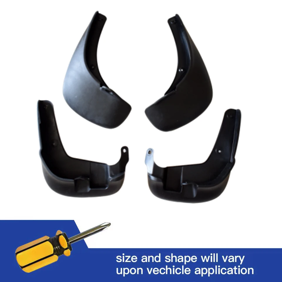 4ks predné a zadné bahno klapky Splash Guards Mudguards pre Hyundai Santa Fe 2006 2007 2008 2009 2010 SANTAFE