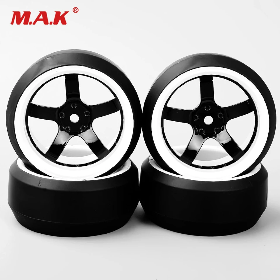 4ks/set 6 mm ofset 12 mm hex hex pneumatiky kolesa RIM FIT 1:10 Stupnica HPI HSP na cestách pretekárskych vozidiel