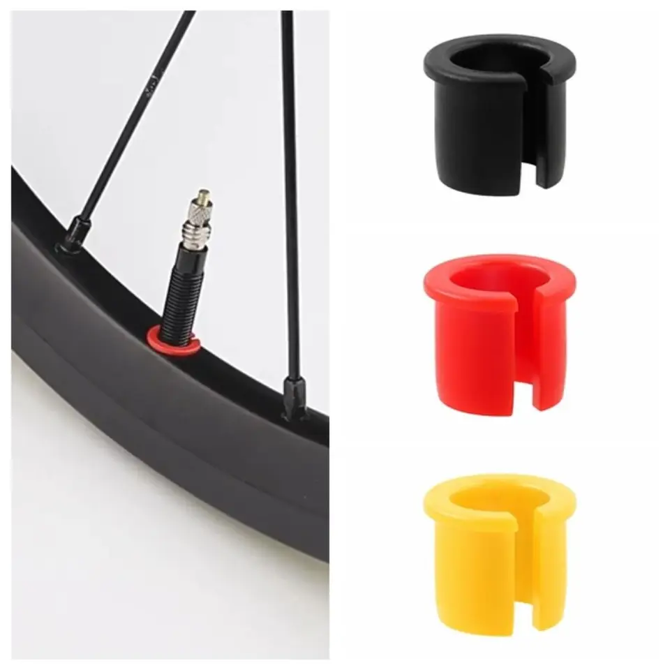 4KS ľahký bicykel Schrader ventil ráfika Plastové koleso ráfika Vnútorná trubica adaptér