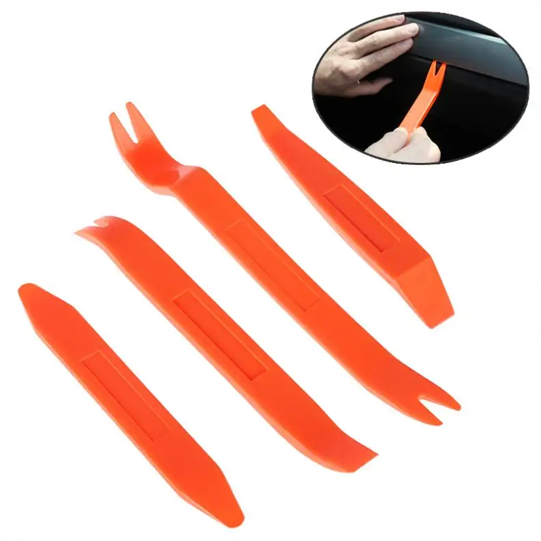 4ks/šarža plastové automatické vozidlo Pry Tool Kit