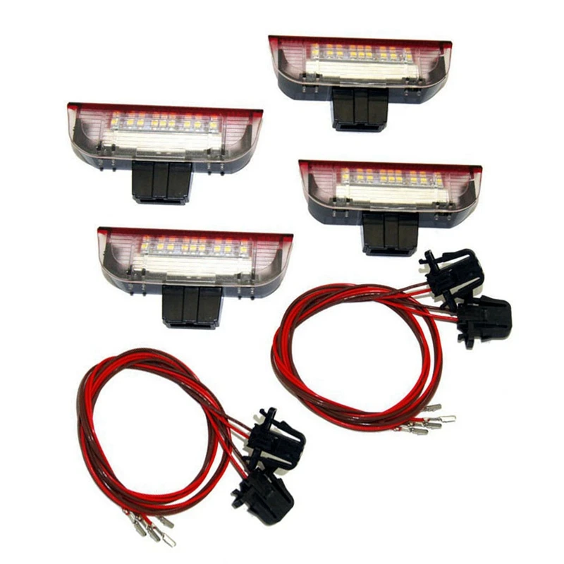 4ksové autá LED svetlo pre golf 6 7 Jetta Mk5 Mk6 Passat B6 B7 CC