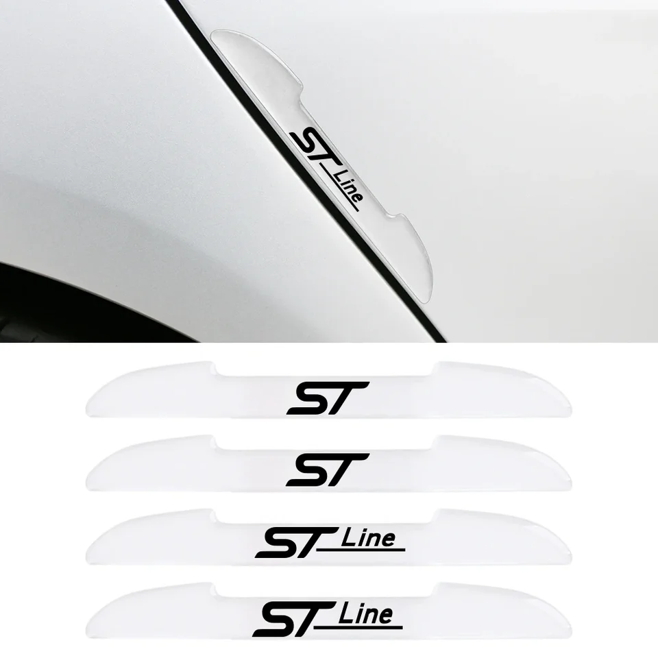 4ksové dvere automobilov proti koňke Automatické príslušenstvo pre Ford St Fiesta Focus MK2 3 4 Edition Mondeo Fusion ST Line 2019 Escort 2019