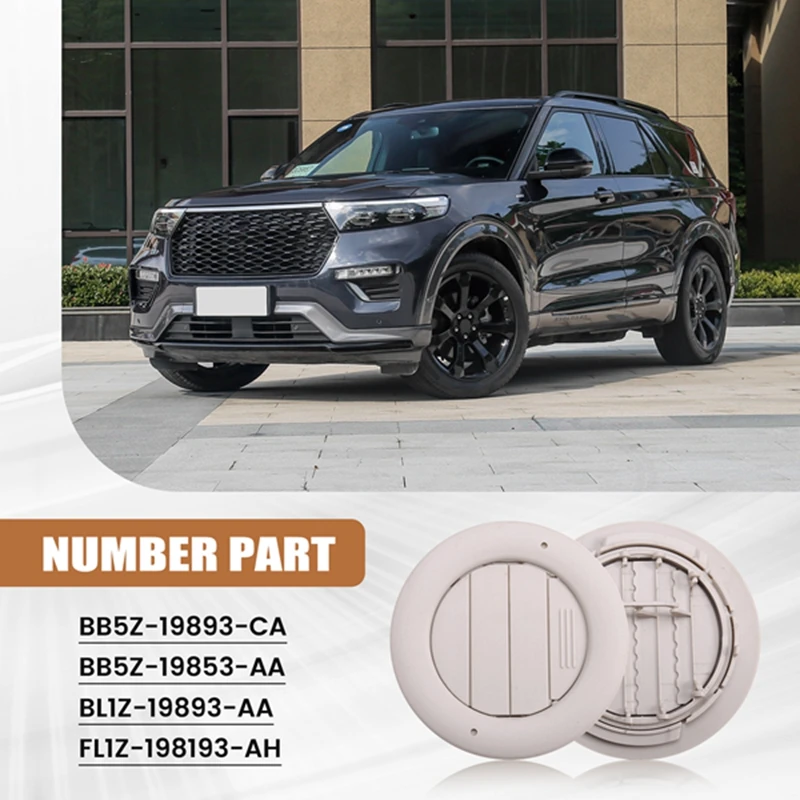 4ksové vozidlá Stropná strecha A/C Air Vent Grille FL1Z-19893-AH pre Ford Explorer 2011-2019 Lincoln MKT Navigator BB5Z-19893-CA