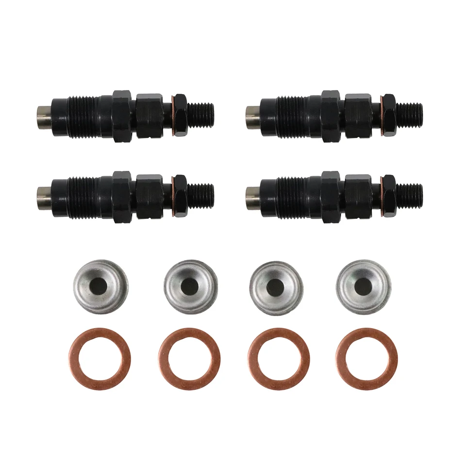 4ksové vstrekovače paliva 16600-43G23 1660043G23 Výmena za Nissan Navara TD27 D21 2.7L Diesel Auto Opravy