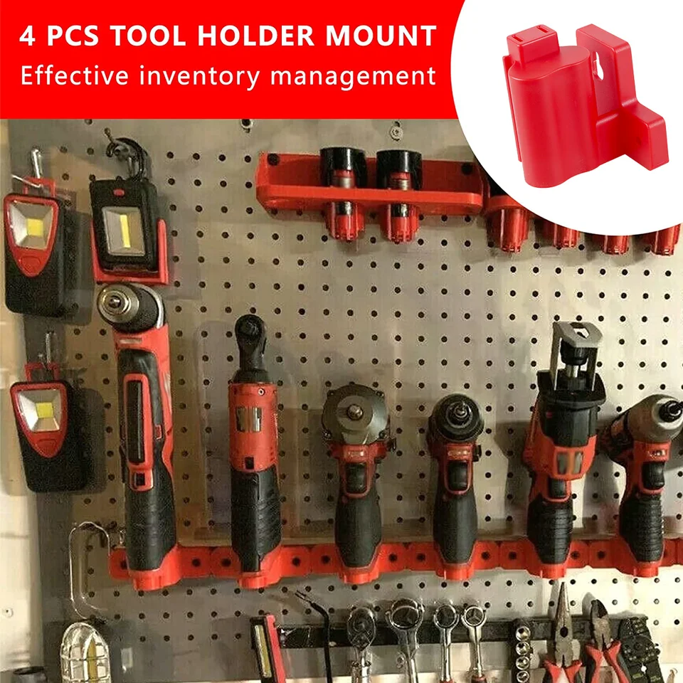 4ksový stroj na držiak na držiak na držiak na držiak na držiak na držiak pre držiak pre Milwaukee M12 12V BATÉRA ELEKTRICKÝ SKLADOVÝ SKLADOVÝ SKLADOVÝ SKLADOVÝ SKLADOVÝ SKLADOV