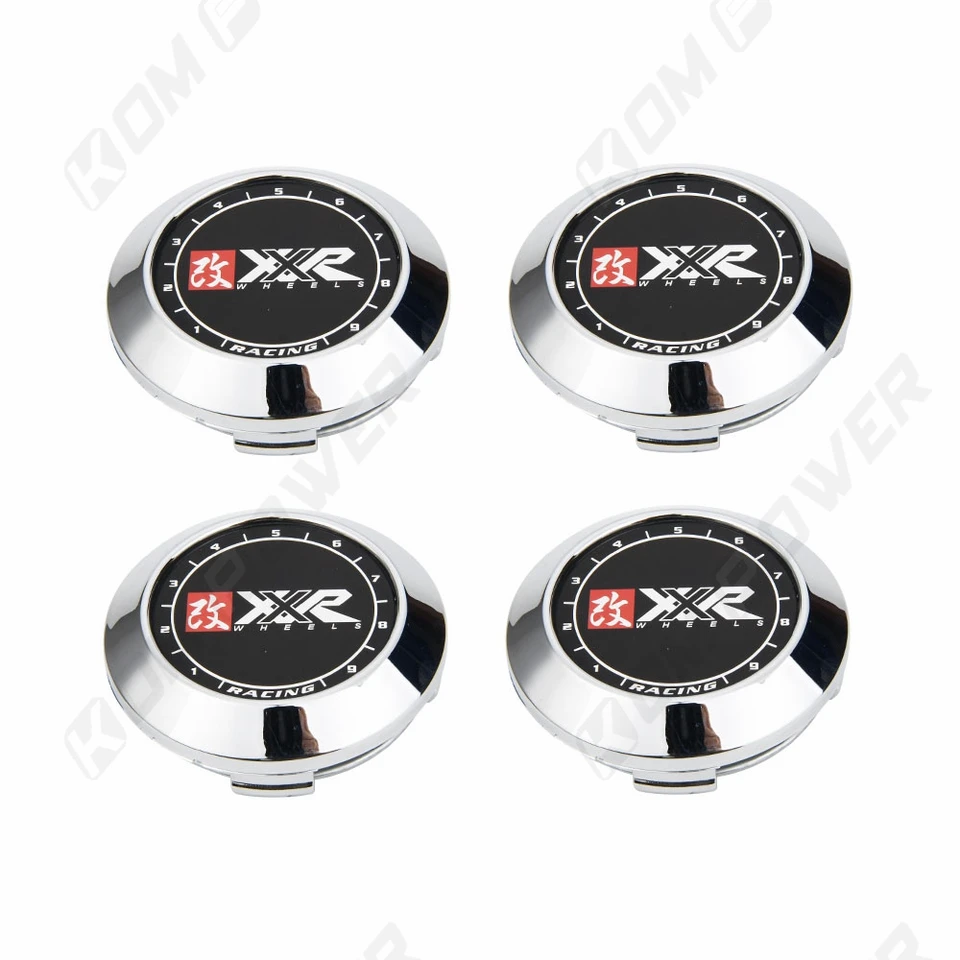 4ksový štýl automobilu XXR Stredová čiapka 56 mm/57 mm/58 mm/59 mm/60 mm/61 mm/62 mm/63 mm/64 mm/72 mm JDM JDM Racing Cotter Cover Cap Cover.